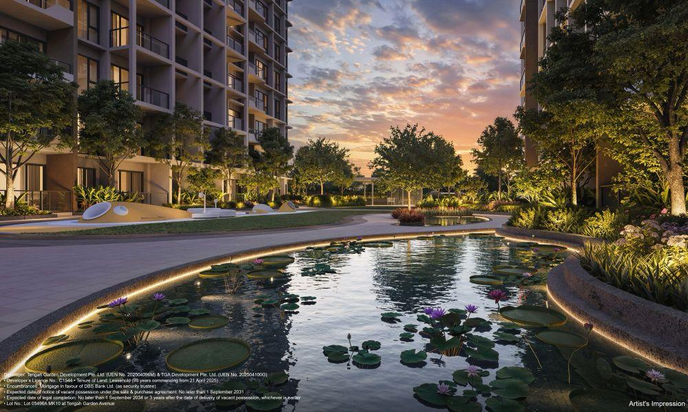 Tengah Garden Residences — Poolside